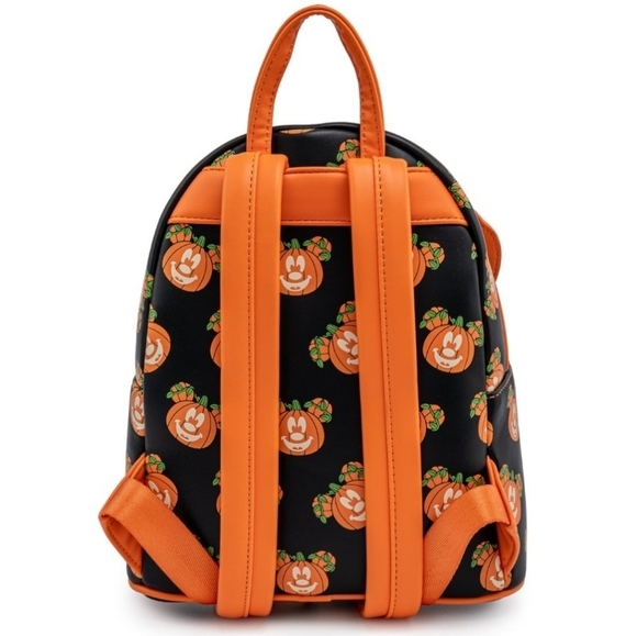 Loungefly Disney Mickey-O-Lantern Glow in the Dark Backpack - Picture 3 of 13